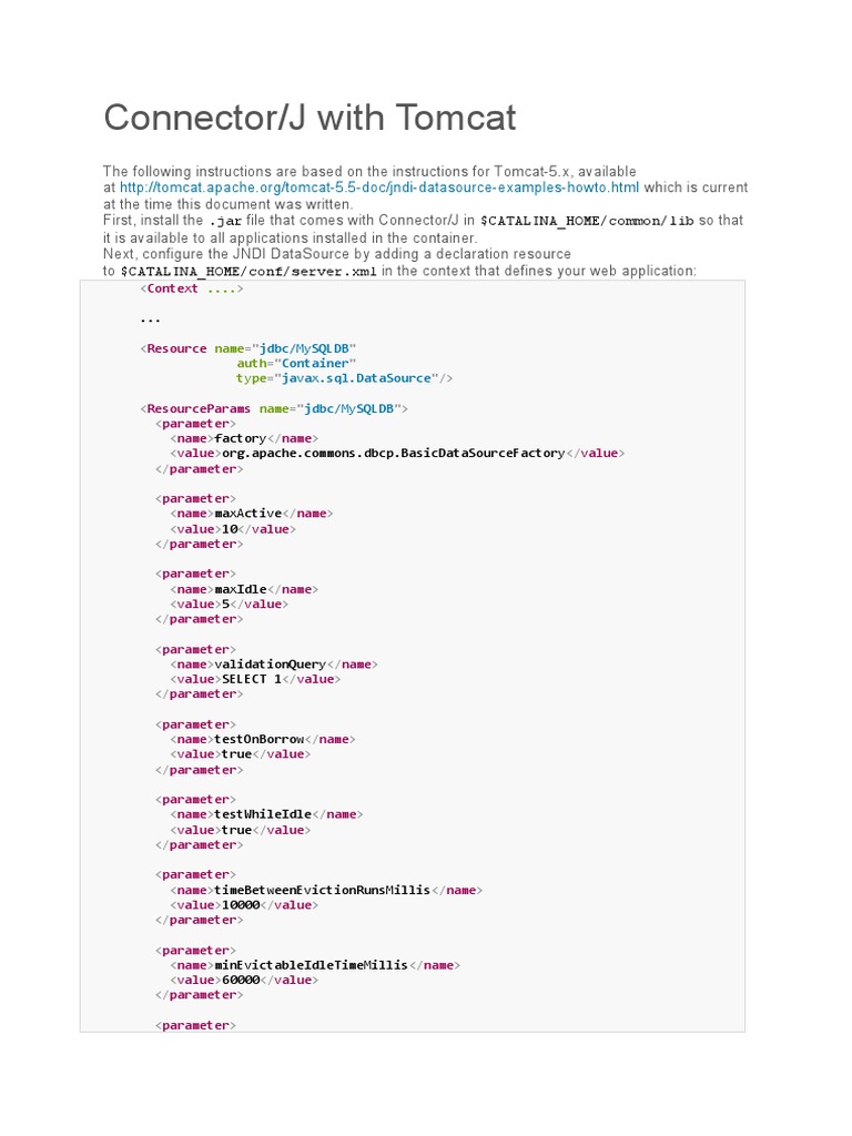 Tomcat Catalina Xml – Tomcat 初期設定方法 – PNUUDE