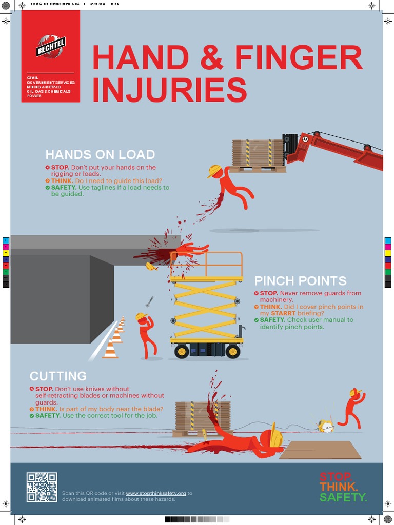 Pinch Point Safety Awareness Poster | PDF