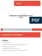 Introduction To Database PDF