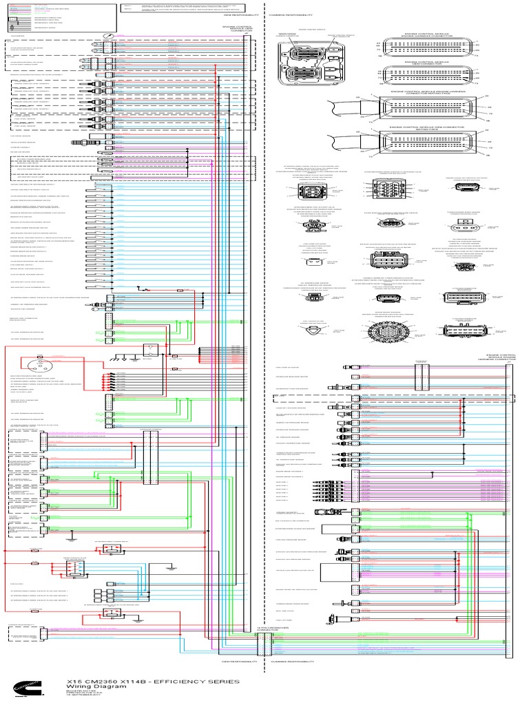 X15 Cm2350 X114B Efficiency Series Wiring Diagram Keyswitch PDF Throttle Diesel Engine