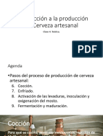 Introducción A La Producción de Cerveza Artesanal, Clase 4 PDF
