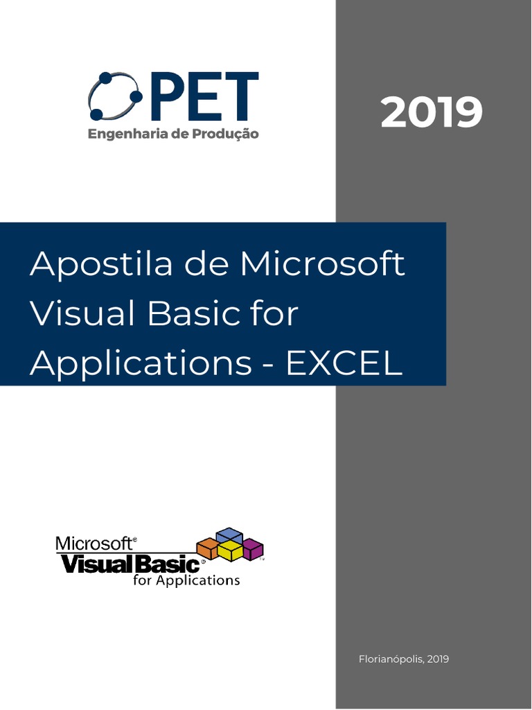 Apostila de Visual Basic For Applications PDF | PDF | Macro (Ciência da ...