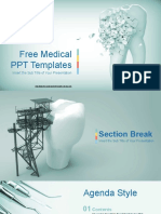 Free Medical PPT Templates: Insert The Sub Title of Your Presentation