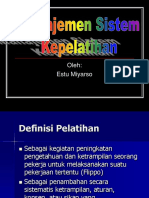 Manajemen Diklat PDF