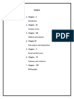 Analysis and interpretation of data