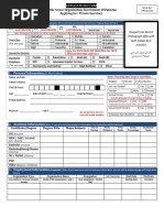 Bank Online Deposit: Public Sector Organization, Government of Pakistan Applying For: Private Secretary