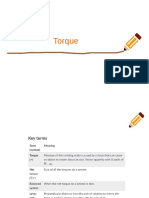 Torque and Equilibrium