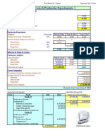 Informe de Costo de Producción Departamento 1