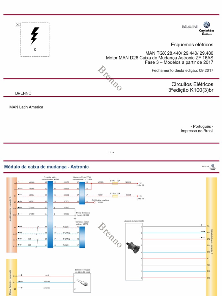 Diagrama Man TGX PDF | PDF