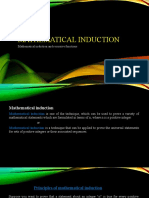 Mathematical Induction and Recursive Functions