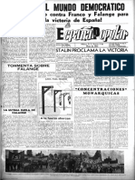 I O finlandes spaña Popular Año VI Número 241 1945 mayo 11