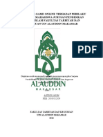 Pengaruh Game Online terhadap Perilaku Belajar Mahasiswa Jurusan Pendidikan Agama Islam Fakultas Tarbiyah dan Keguruan UIN Alauddin Makassar.docx
