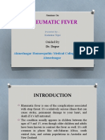 Rheumatic Fever: Ahmednagar Homoeopathic Medical College & Hospital Ahmednagar