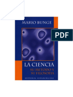 Mario Bunge - La Ciencia, Su Método y Su Filosofía (01 Rasgos de Las Ciencias Facticas) PDF
