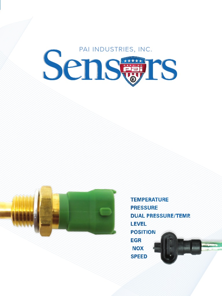 Detroit Diesel Sensor Wiring Guide | PDF | Turbocharger | Components