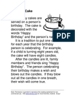 Birthday Cakes PDF