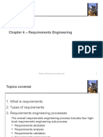 Chapter 4 - RE Processes and Requirements Engineering