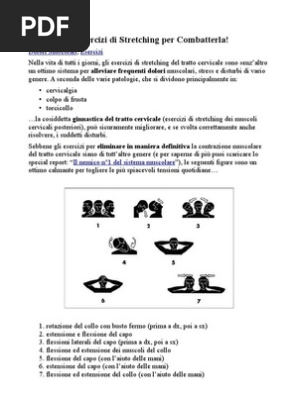 Cervicale Stretching Per Combatterla