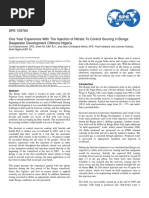 25 One Year Experience With The Injection of Nitrate To Control Souring in Bonga Deepwater Development Offshore Nigeria