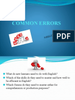 Common Errors: Neelima Telugu