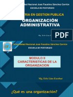 Modulo Ii - Caracteristicas de La Organizacion