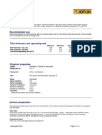 Jotamastic Plus: Technical Data