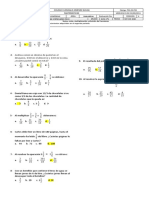 Evaluacion de Matematicas