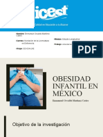 Causas y soluciones a la obesidad infantil en México