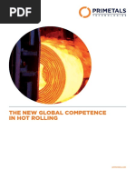 The New Global Competence in Hot Rolling 2019