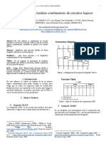 Análisis Combinatorio de Circuitos Digitales