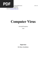 Seminar On Computer Virus