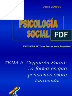 Tema 3 (Psicologia Social)