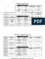 examenes septiembre 2018 fechas