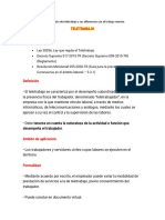 Contrato teletrabajo vs trabajo remoto