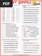 present simple tense esl printable grammar test worksheet pdf morphology linguistic morphology