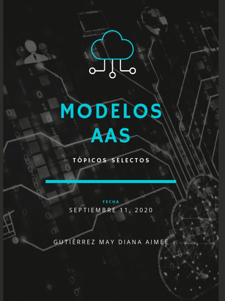 Ejemplos de Modelos AaaS en Nube | PDF | Computación en la nube ...