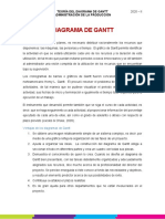 Teoría - Diagrama de Gantt