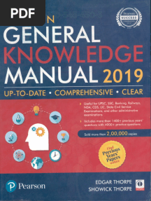 General Knowledge Manual 2019 PDF