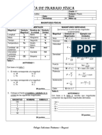 6° Guía 1 Magnitudes Físicas Fundamentales PDF