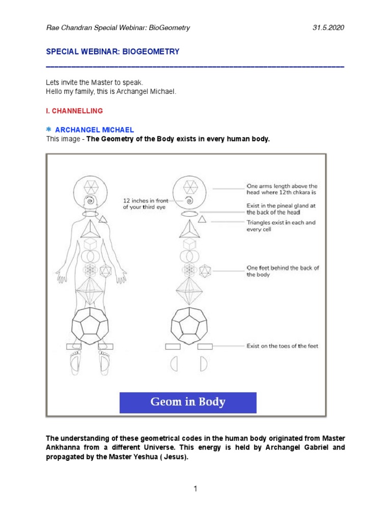 Special Webinar: Biogeometry | Download Free PDF | Anxiety | Anger