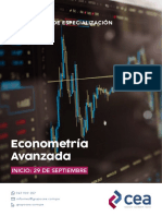 Brochure Econometría Avanzada