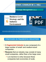 Business-Level Strategy and The Industry Environment Business-Level Strategy and The Industry Environment