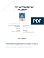 Carlos Arturo Tovar Fajardo H.V PDF