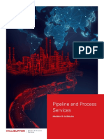 Pipeline and Process Services: Product Catalog