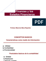Las Finanzas y Los Estados Financieros