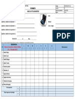 DPI-SSOMA-FOR 101 Check List Telurometro