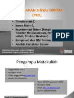 Transformasi Z Sistem PDF