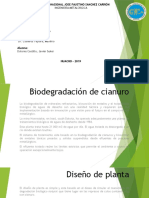 Biodegradacion de Cianuro Suker