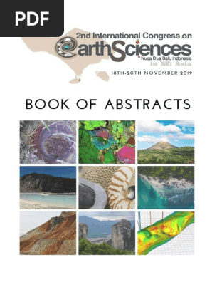 ICES 2019 Book of Abstracts 1 PDF PDF Geology Rocks 