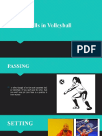 6 Basic Skills in Volleyball